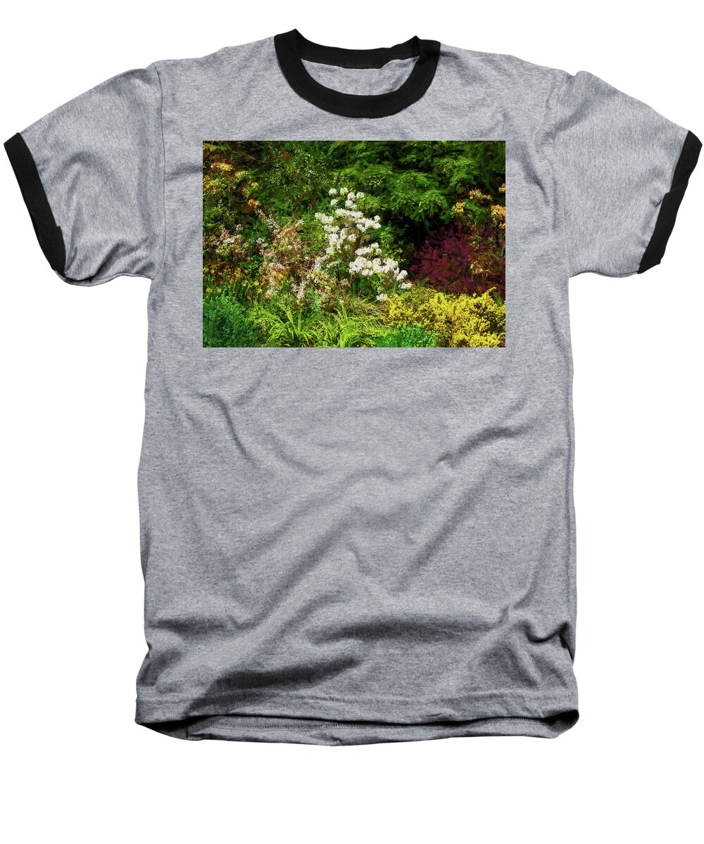Fine Art Baseball T-Shirt featuring the digital art Let Your Dreams Blossom by Greg Sigrist