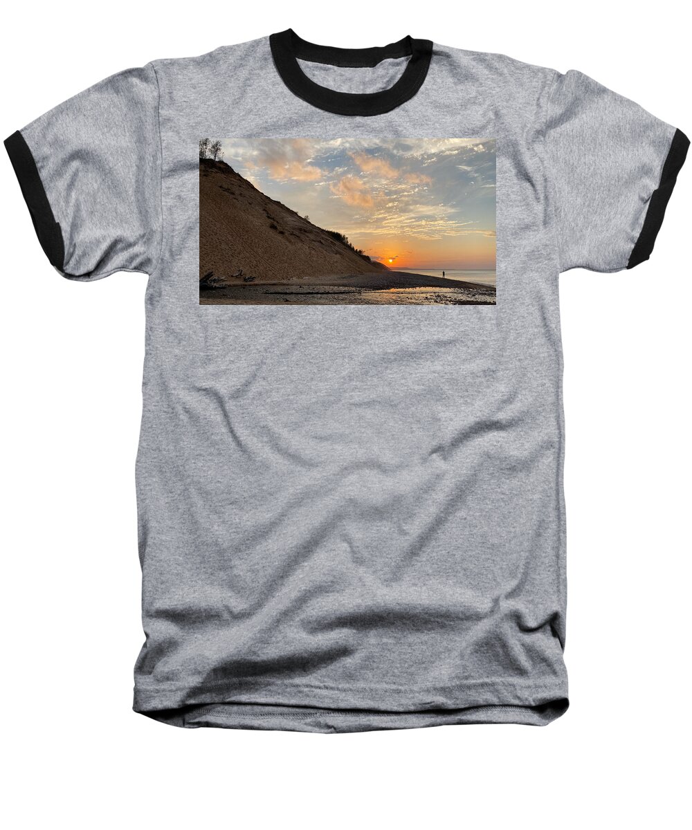 Sand Dune Baseball T-Shirt featuring the photograph Life by Jill Laudenslager