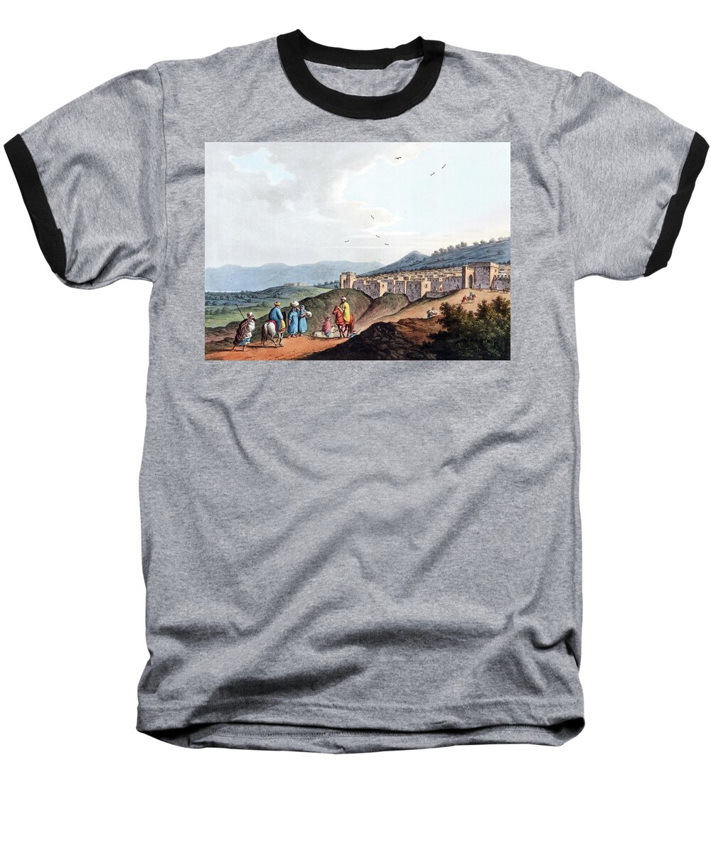 Luigi Baseball T-Shirt featuring the photograph Luigi Mayer Bethlehem in 1810 by Munir Alawi