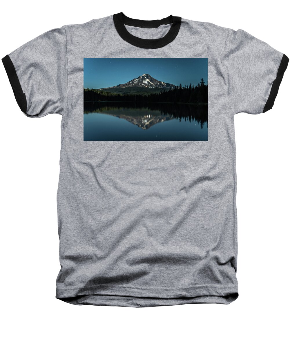 Forest Baseball T-Shirt featuring the photograph Majestic Mount Hood No.3 by Margaret Pitcher