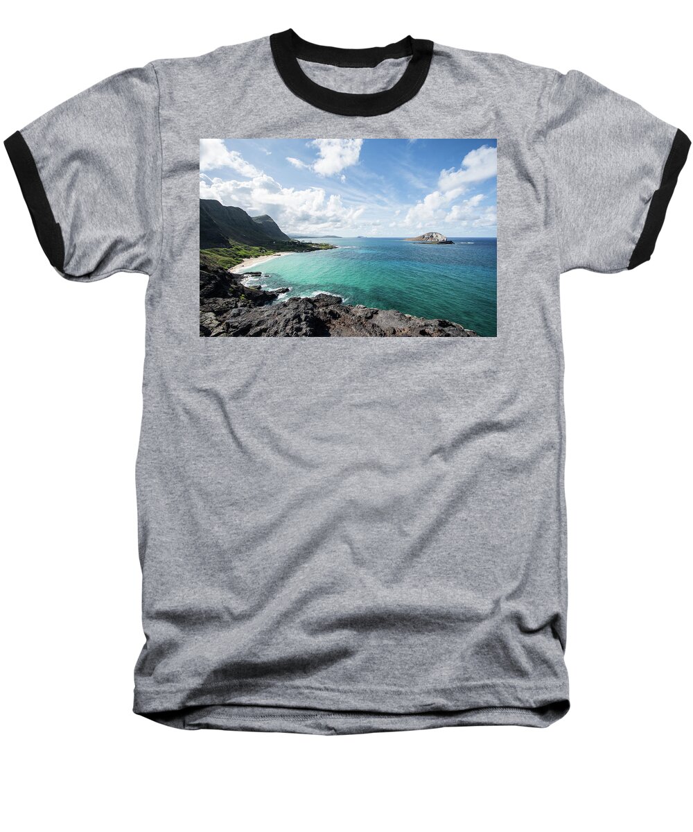 Oahu Baseball T-Shirt featuring the photograph Oahu by Jill Laudenslager