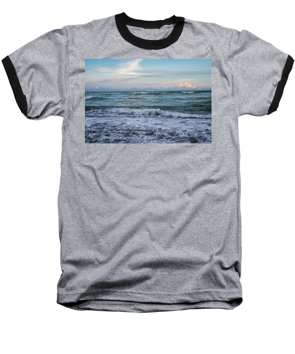 Ocean Baseball T-Shirt featuring the photograph Oceanside View by Jill Laudenslager