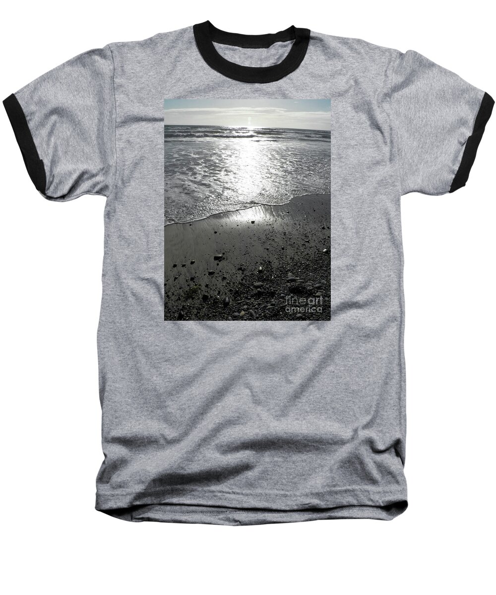 Seaside Baseball T-Shirt featuring the photograph Once Upon A Beach by Brian Commerford