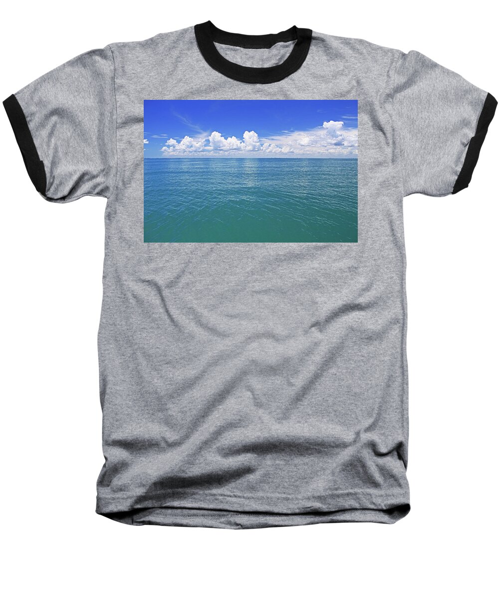 Sea Baseball T-Shirt featuring the photograph Open Water by Gary Kaylor
