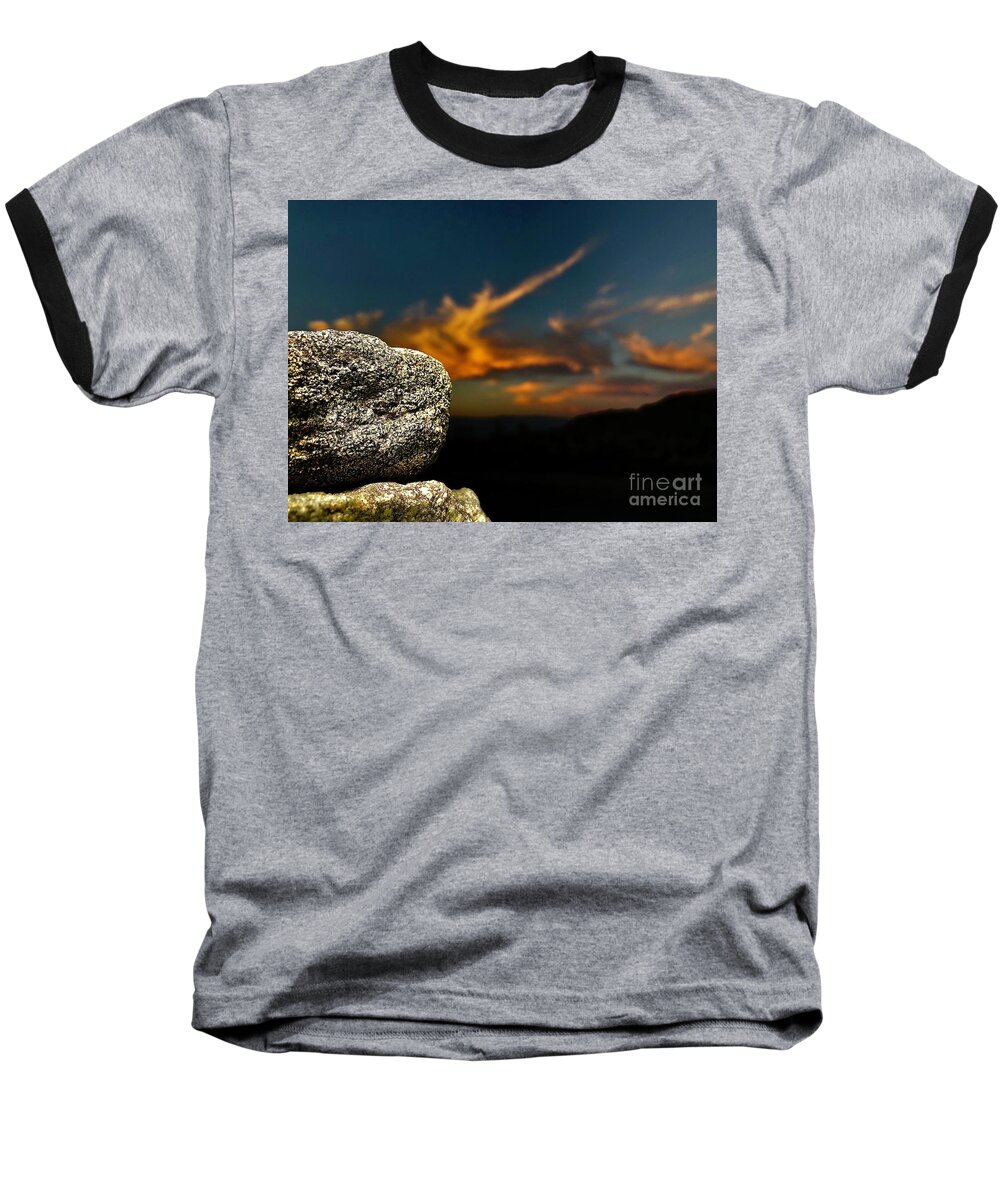 Outdoors Baseball T-Shirt featuring the photograph Overlook by Chris Tarpening