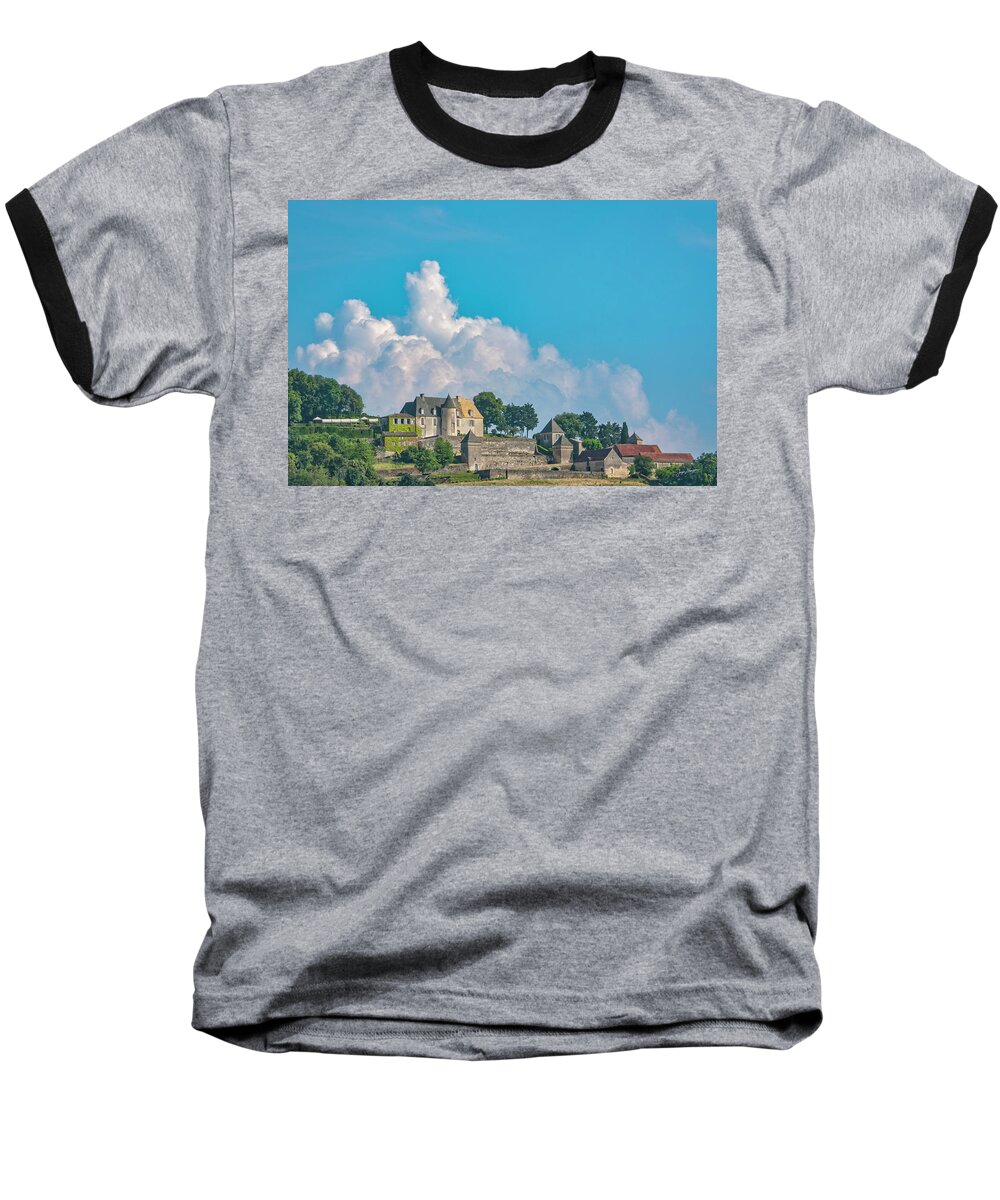 Chateau Baseball T-Shirt featuring the photograph Petit Chateau by Jurgen Lorenzen