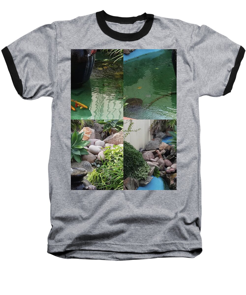 Nature Photography Baseball T-Shirt featuring the photograph Quiet Corner by Asok Mukhopadhyay