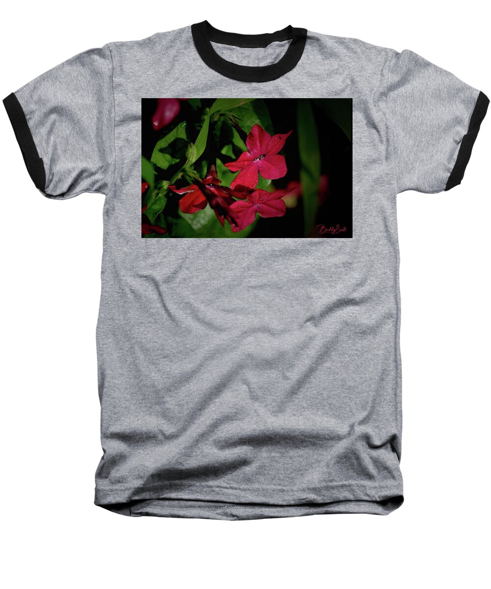 Plants Baseball T-Shirt featuring the photograph Reds red by Buddy Scott