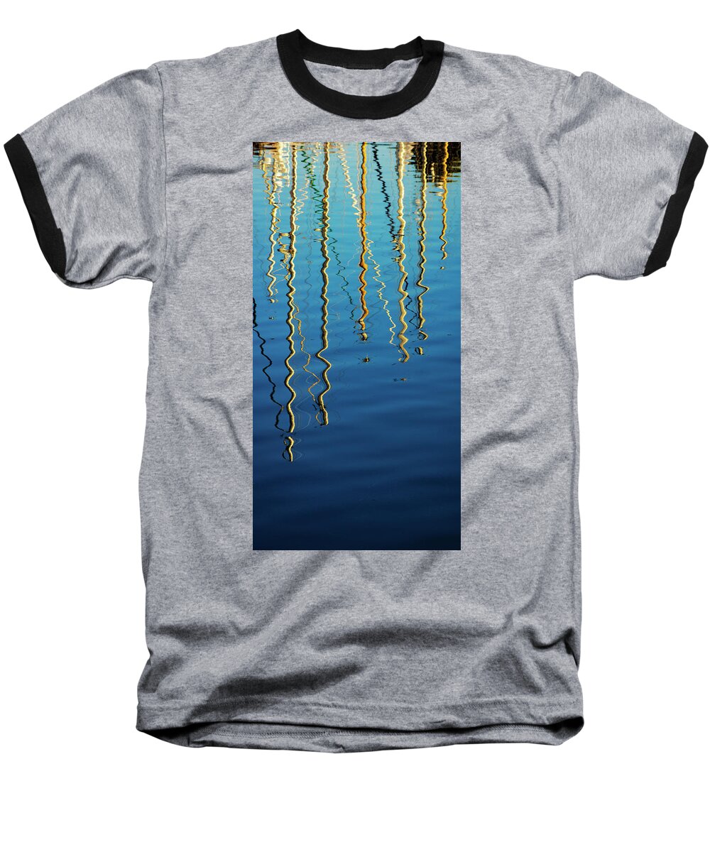 Mast Baseball T-Shirt featuring the photograph Rigging 3 by Tim Dussault