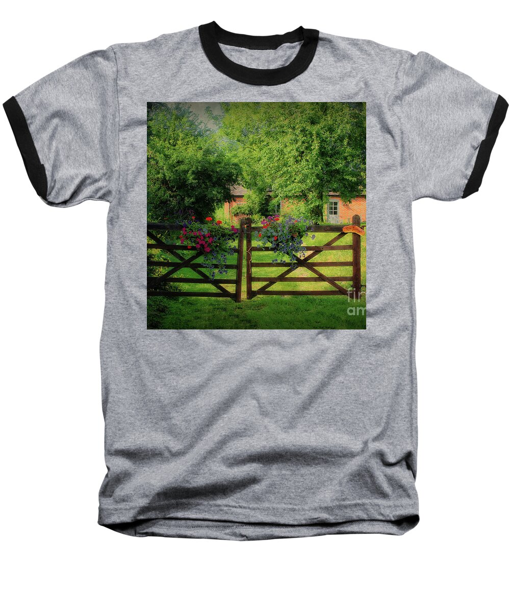 Ranch Baseball T-Shirt featuring the photograph Isn't This Why You Fell in Love with Each Other, In the First Place. by Doc Braham
