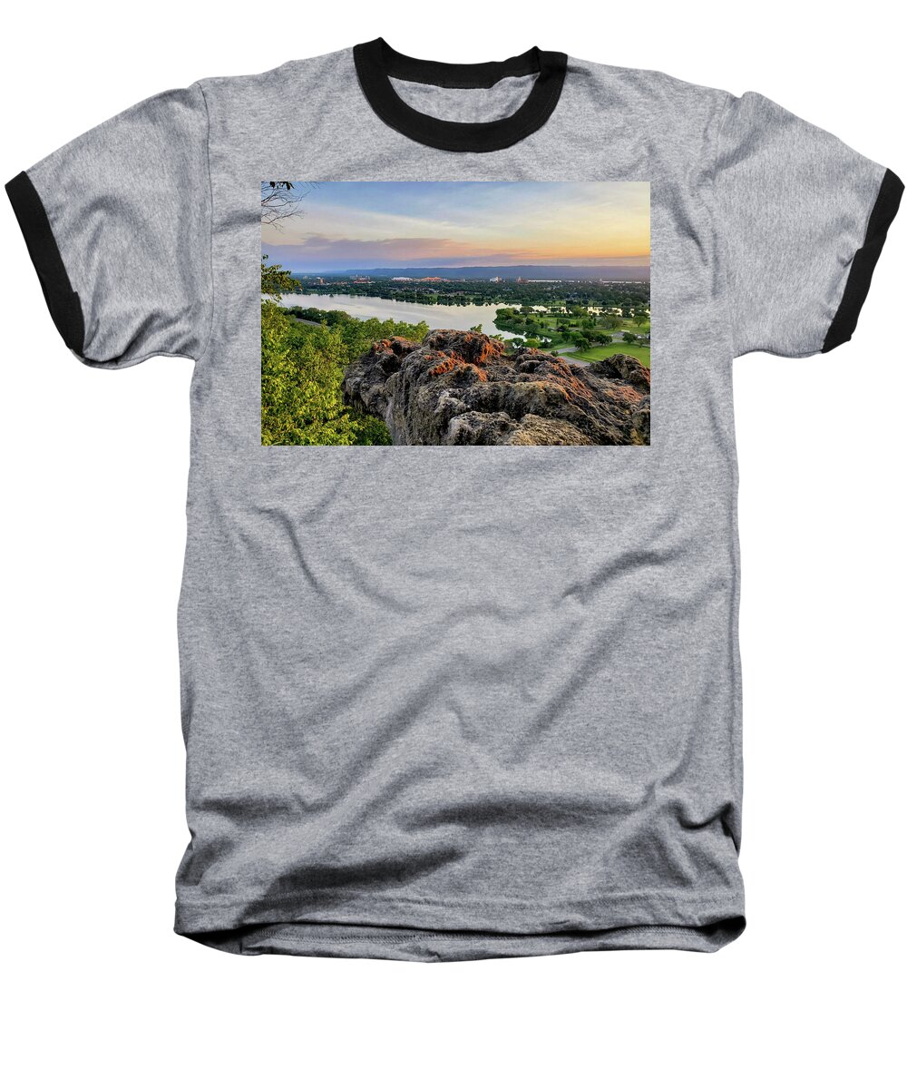 Summer Solstice Baseball T-Shirt featuring the photograph Summer Solstice by Susie Loechler