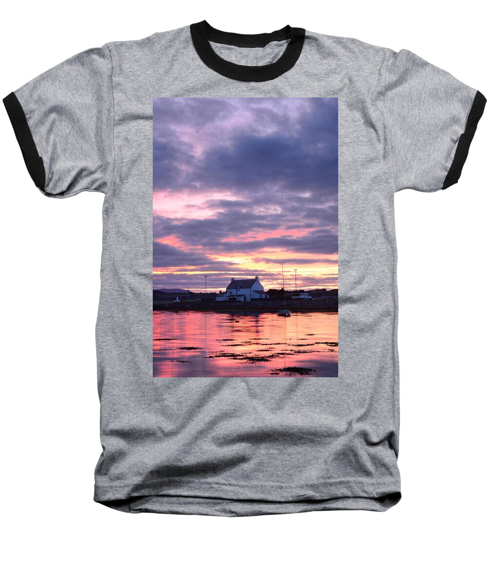 Clachnaharry Sunset Baseball T-Shirt featuring the photograph Sunset at Clachnaharry by Gavin MacRae
