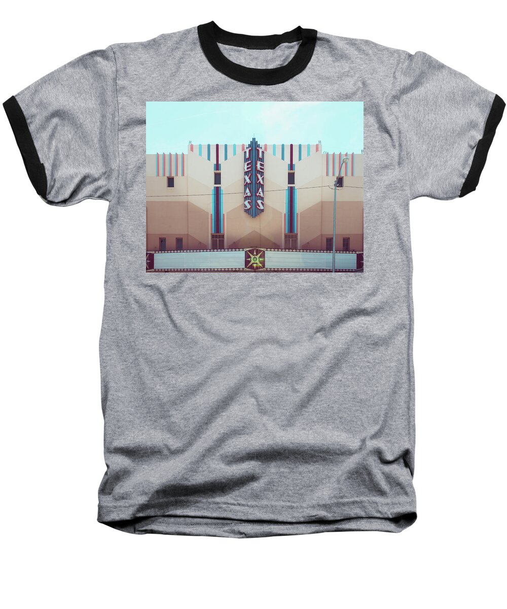 Sweetwater Baseball T-Shirt featuring the photograph Sweetwater Texas by Sonja Quintero