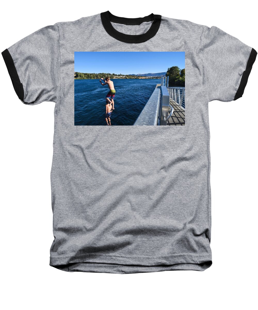 Take Our Picture 3 Baseball T-Shirt featuring the photograph Take our Picture 3 by Tom Cochran