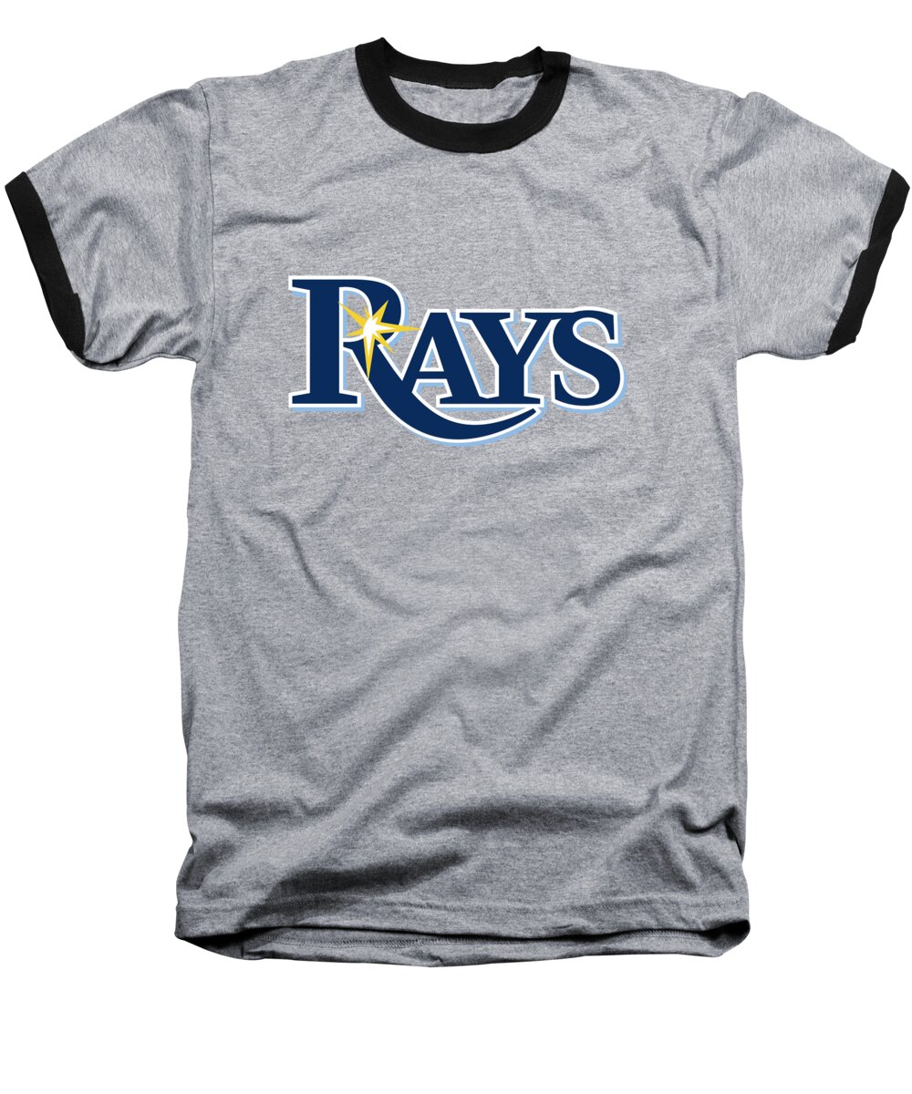 Tampa Bay Rays Ringer T-Shirt by Marjorie Jorie - Pixels