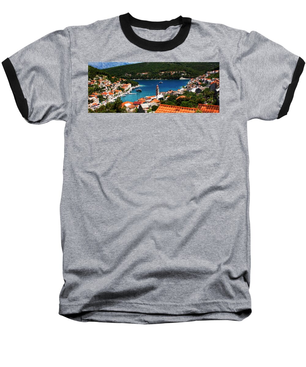 Rooftop Baseball T-Shirt featuring the photograph Tiny Inlet by Andrew Paranavitana