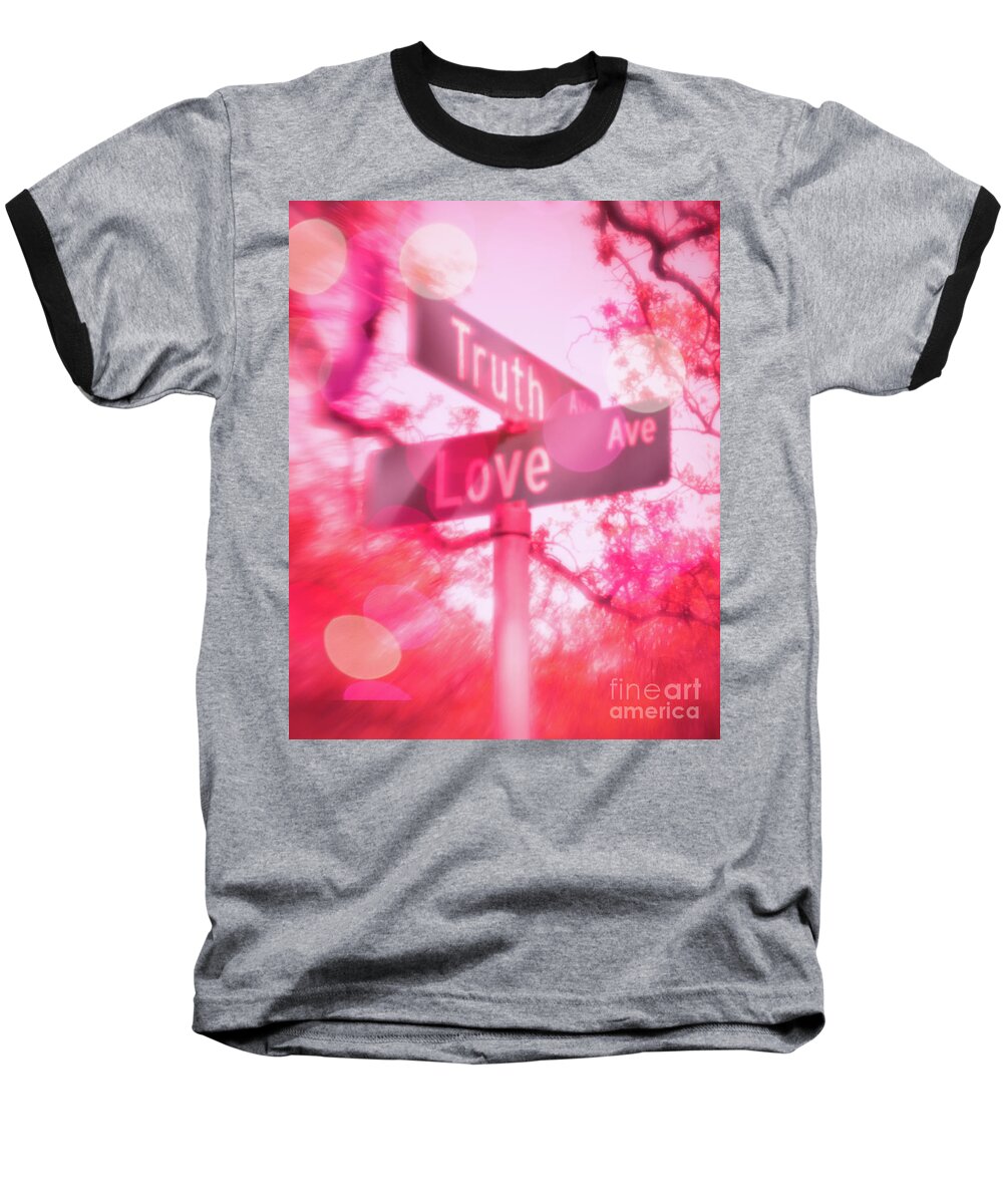 Love Baseball T-Shirt featuring the photograph Truth of Love by Sonja Quintero