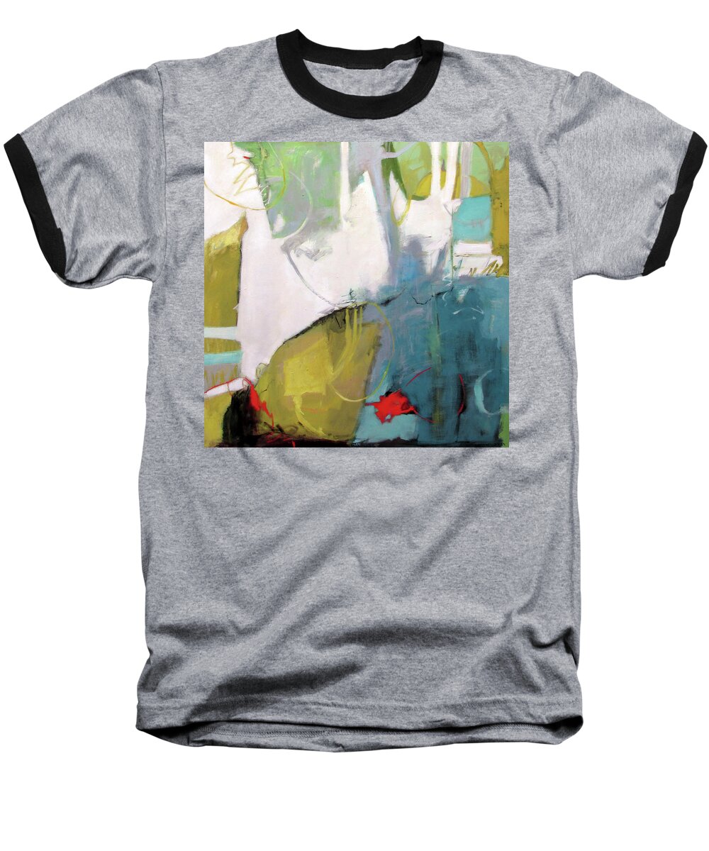 Untitled Ii Baseball T-Shirt featuring the painting Untitled II by Chris Gholson