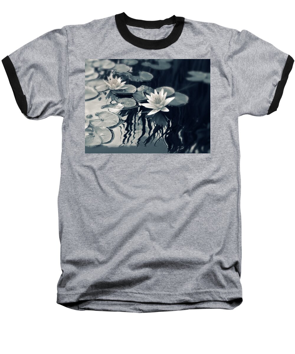 Nature Baseball T-Shirt featuring the photograph Water Lily by Jessica Jenney