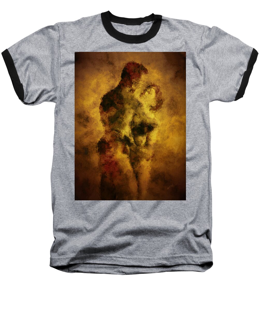 Nudes Baseball T-Shirt featuring the photograph Welcome Home by Kurt Van Wagner