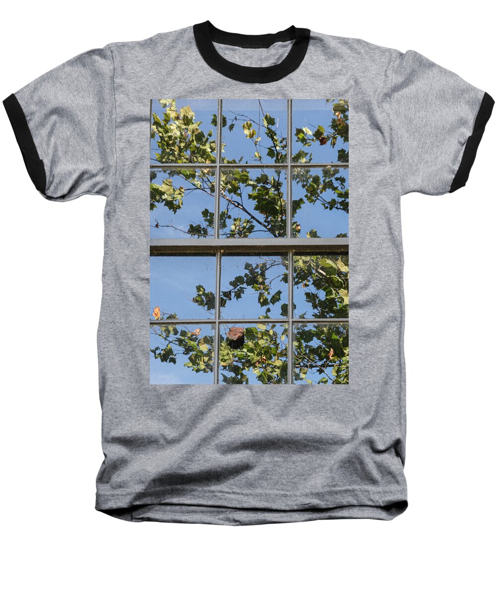 Window Baseball T-Shirt featuring the photograph Window Time by Tony Locke
