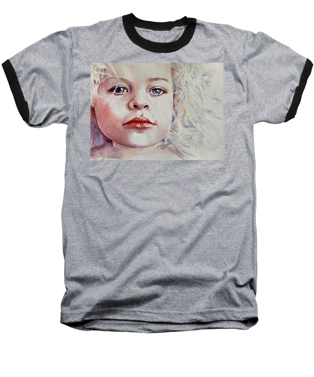 Beautiful Child Baseball T-Shirt featuring the painting Within You by Michal Madison