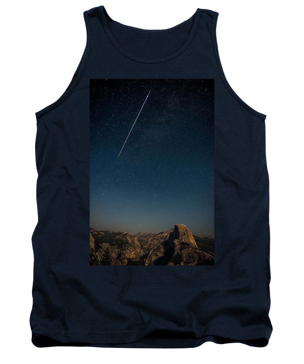 Shooting Star Tank Top featuring the photograph Yosemite Dreams #1 by Marcus Hustedde