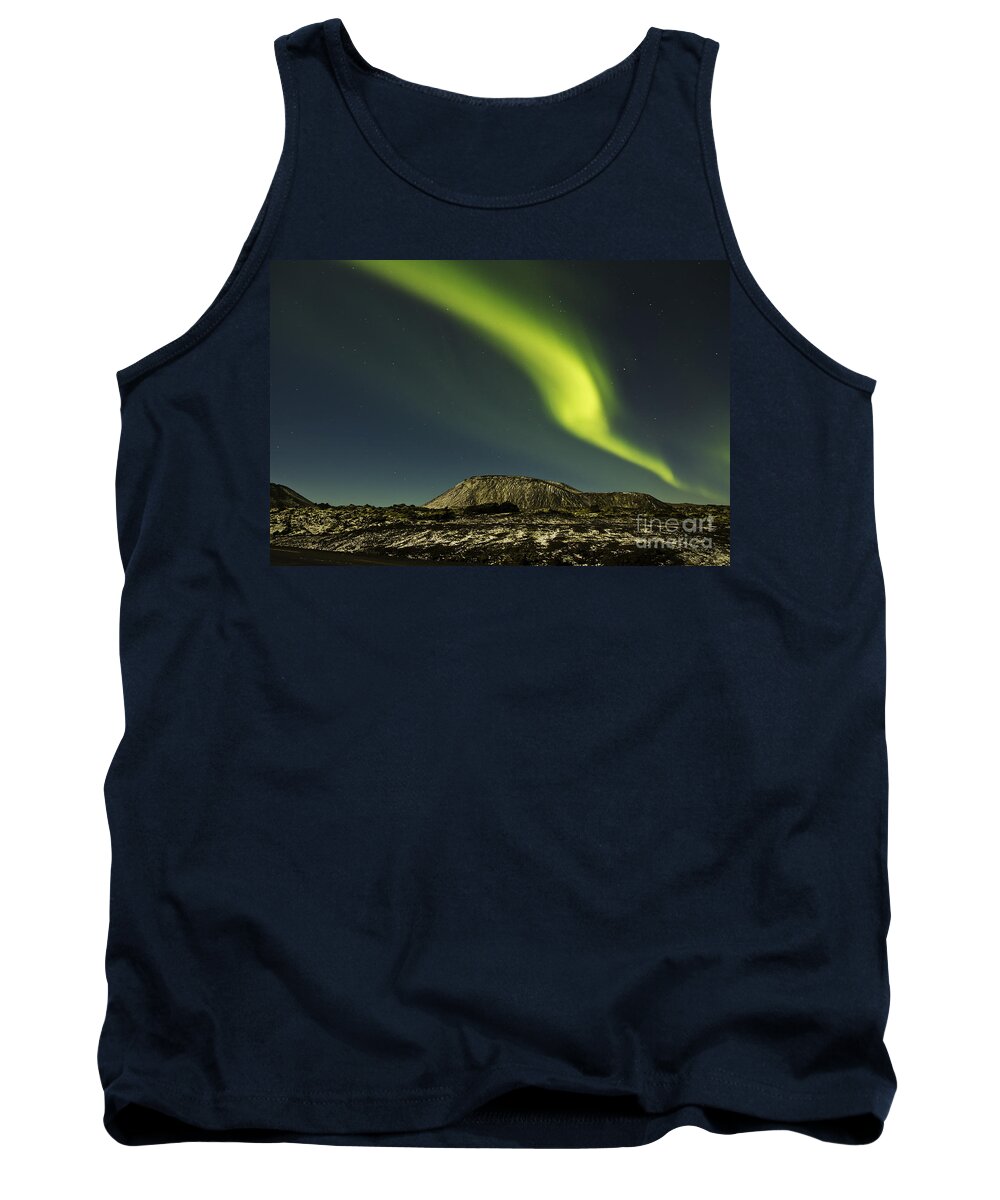 Iceland Tank Top featuring the photograph Northern Lights Iceland #2 by Gunnar Orn Arnason