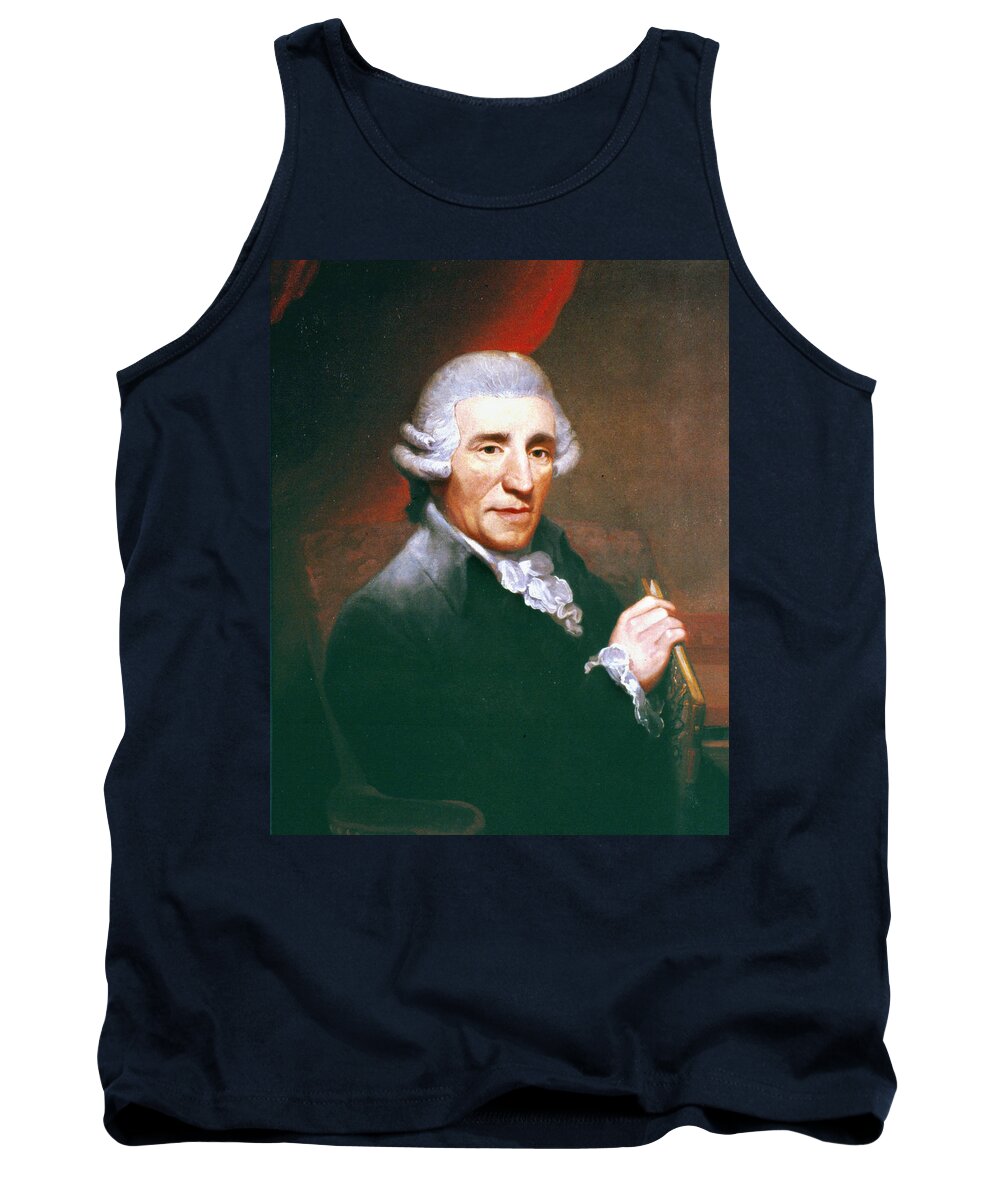 1791 Tank Top featuring the painting Franz Joseph Haydn by Thomas Hardy