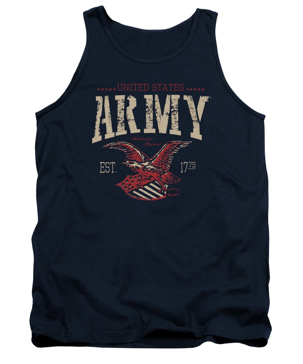  Tank Top featuring the digital art Army - Arch by Brand A