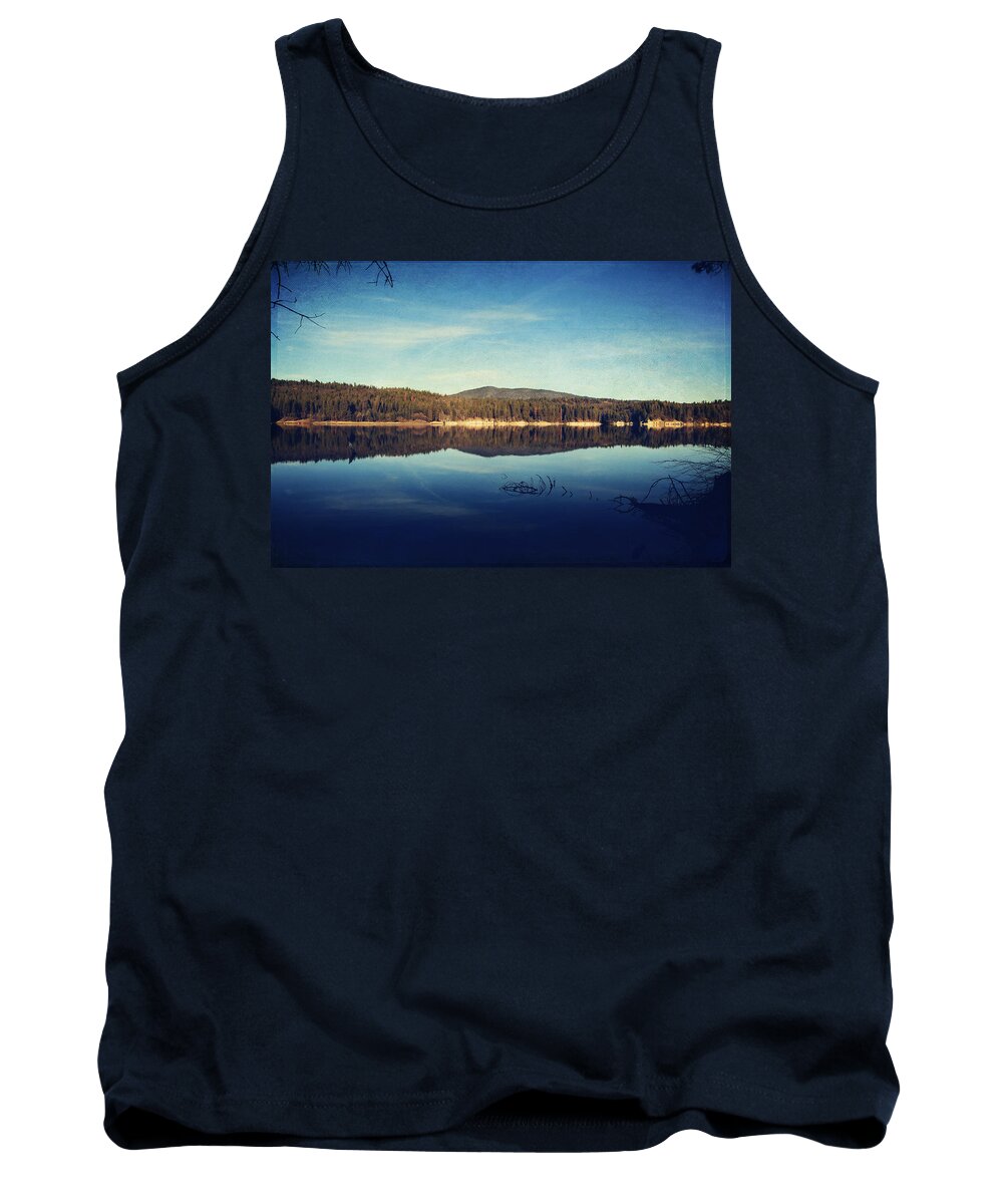 Lake Britton Tank Top featuring the photograph As You Call Out to Me by Laurie Search