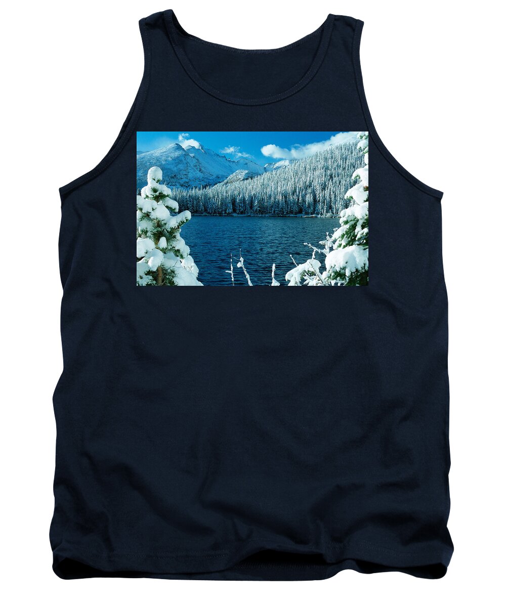American West Tank Top featuring the photograph Bear Lake by Eric Glaser
