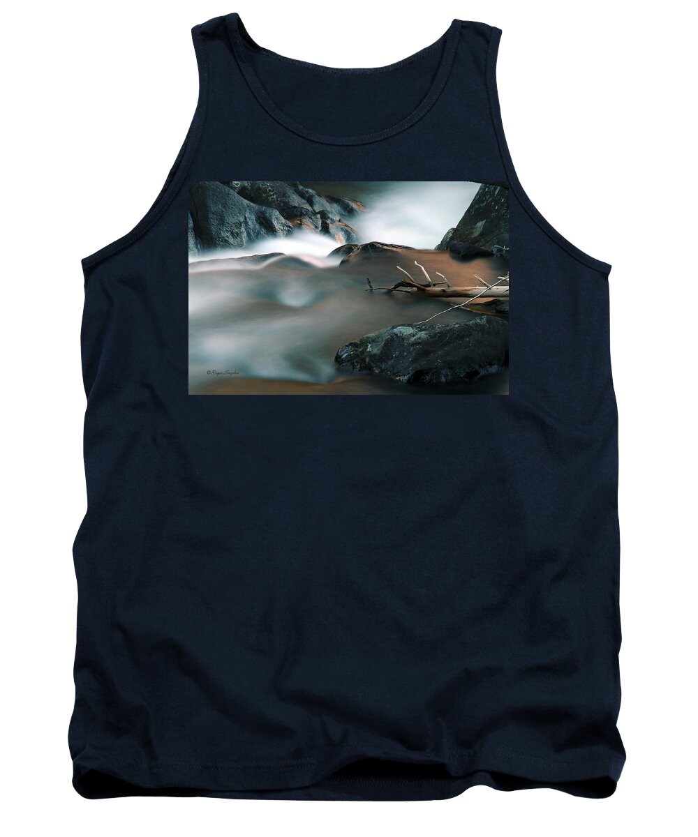 Unique Tank Top featuring the photograph Copper Stream 2 by Roger Snyder