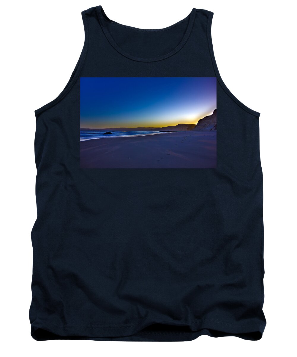 Hdr Tank Top featuring the photograph Drake's Beach HDR by Josh Bryant