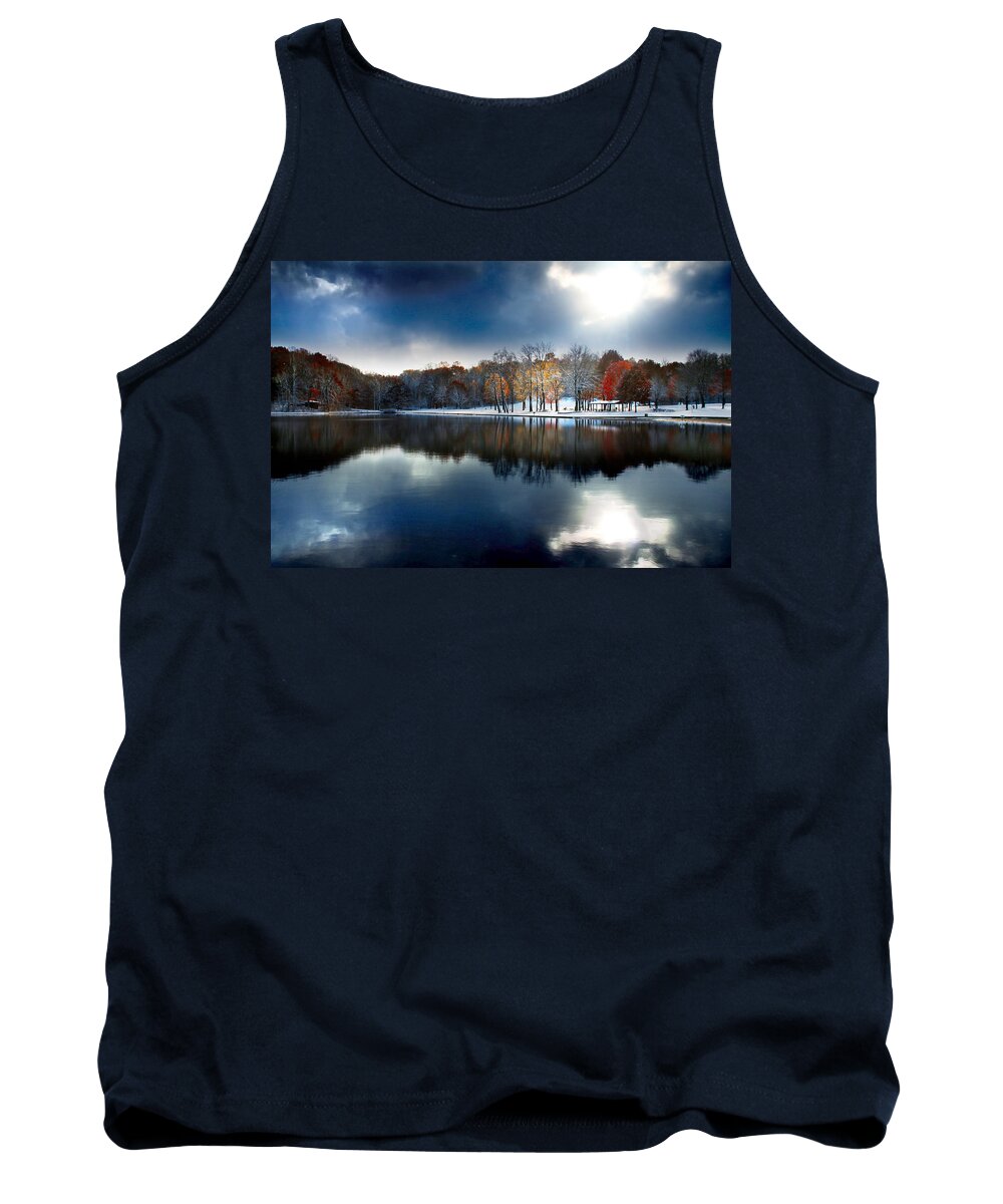 Autumn Tank Top featuring the photograph Foreboding Beauty by Rob Blair