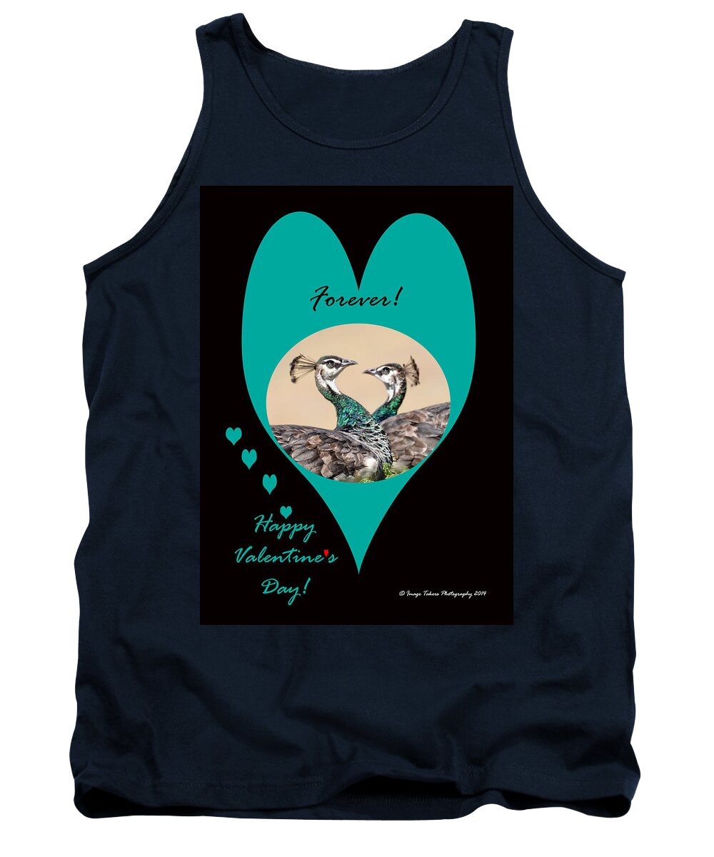 Valentines Day Tank Top featuring the photograph Forever by Image Takers Photography LLC - Laura Morgan