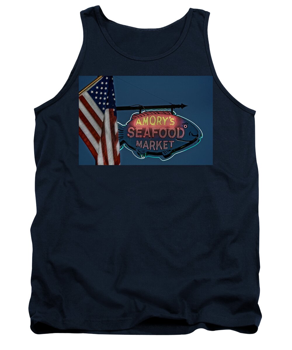 Flags Tank Top featuring the photograph Freedom and Free Enterprise by Jerry Gammon