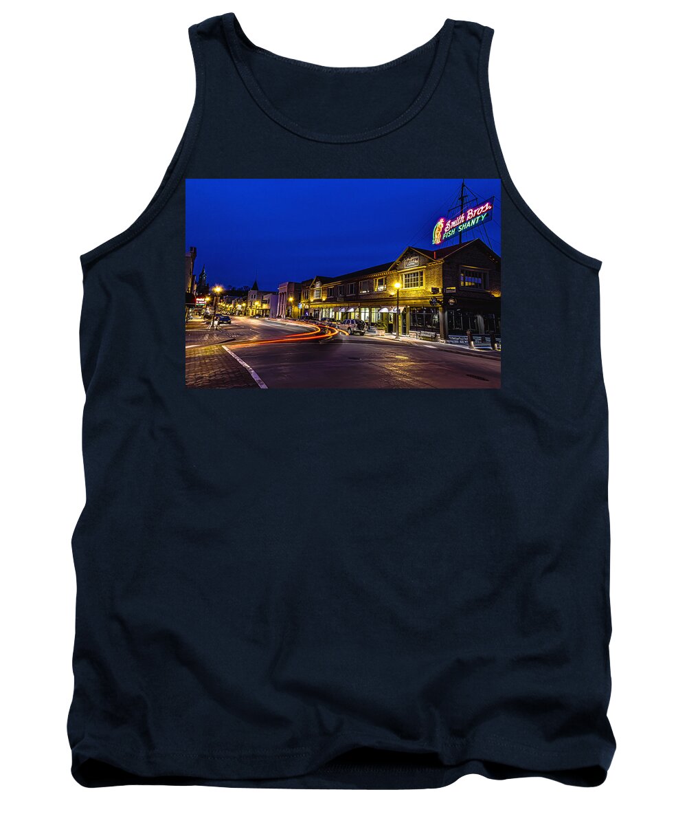 Smith Bros Tank Top featuring the photograph Friday Night Lights by James Meyer