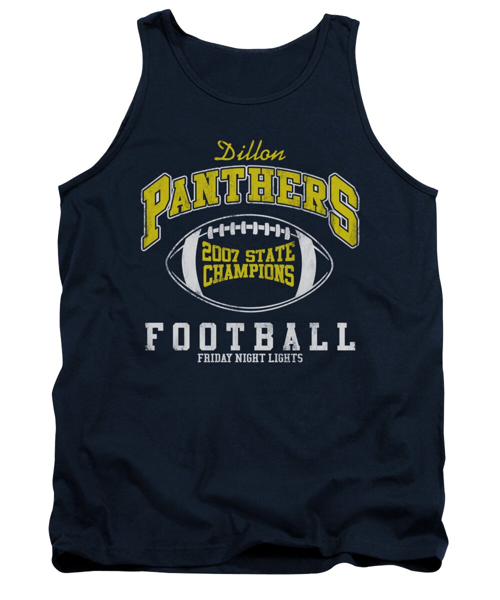 Friday Night Lights Tank Top featuring the digital art Friday Night Lights - State Champs by Brand A