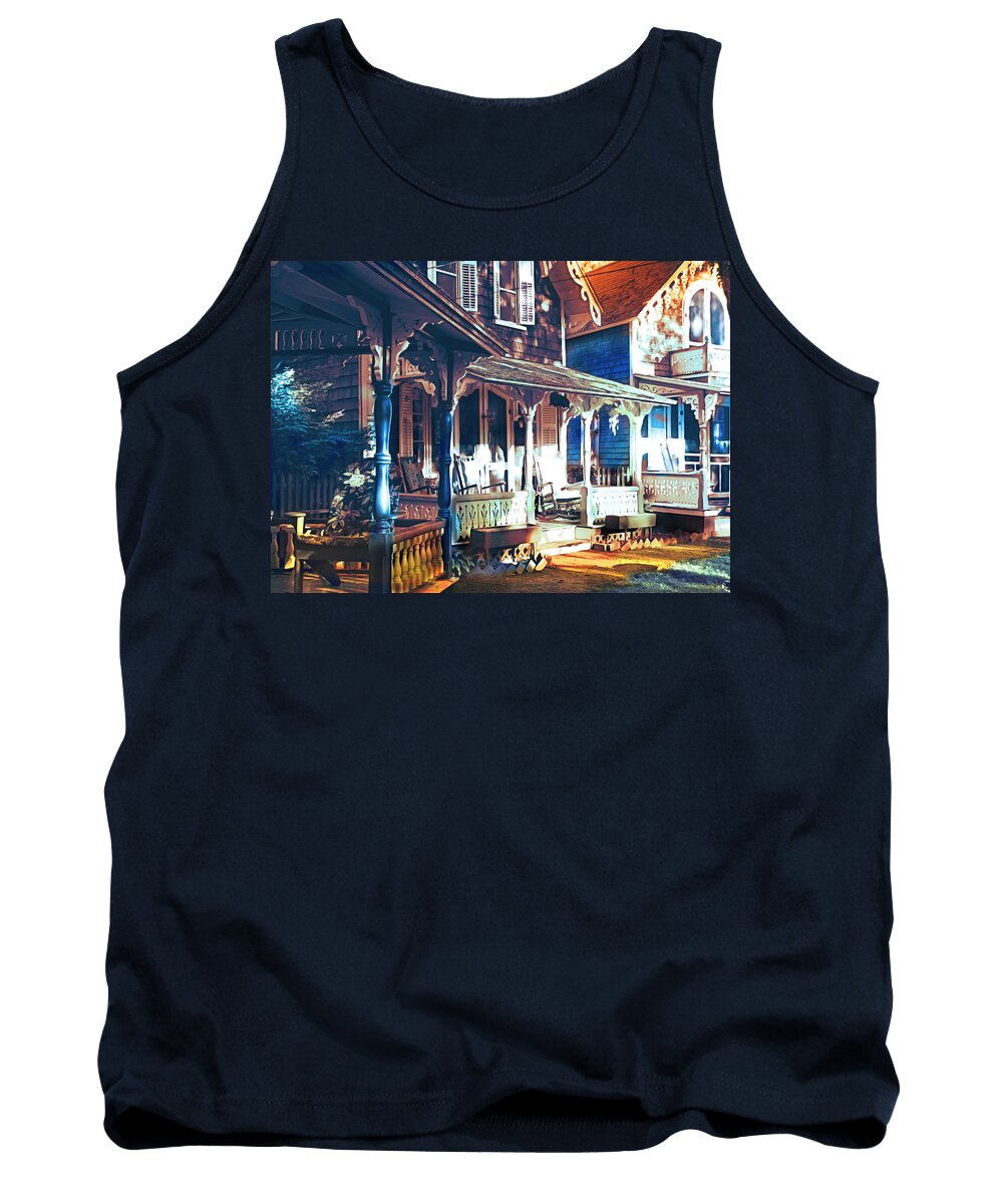 Gingerbread House Tank Top featuring the photograph Gingerbread houses by Christo Christov