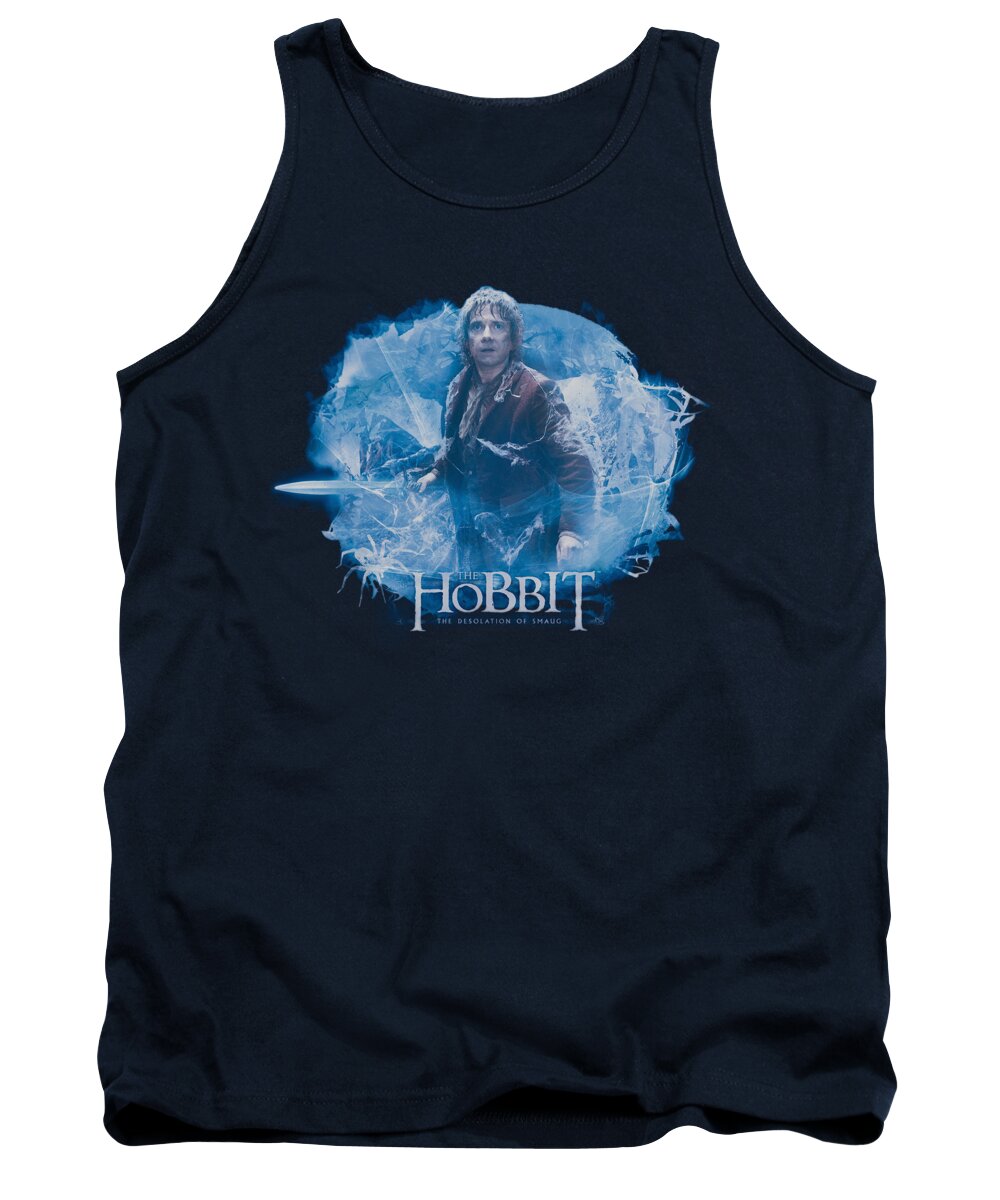 The Hobbit Tank Top featuring the digital art Hobbit - Tangled Web by Brand A