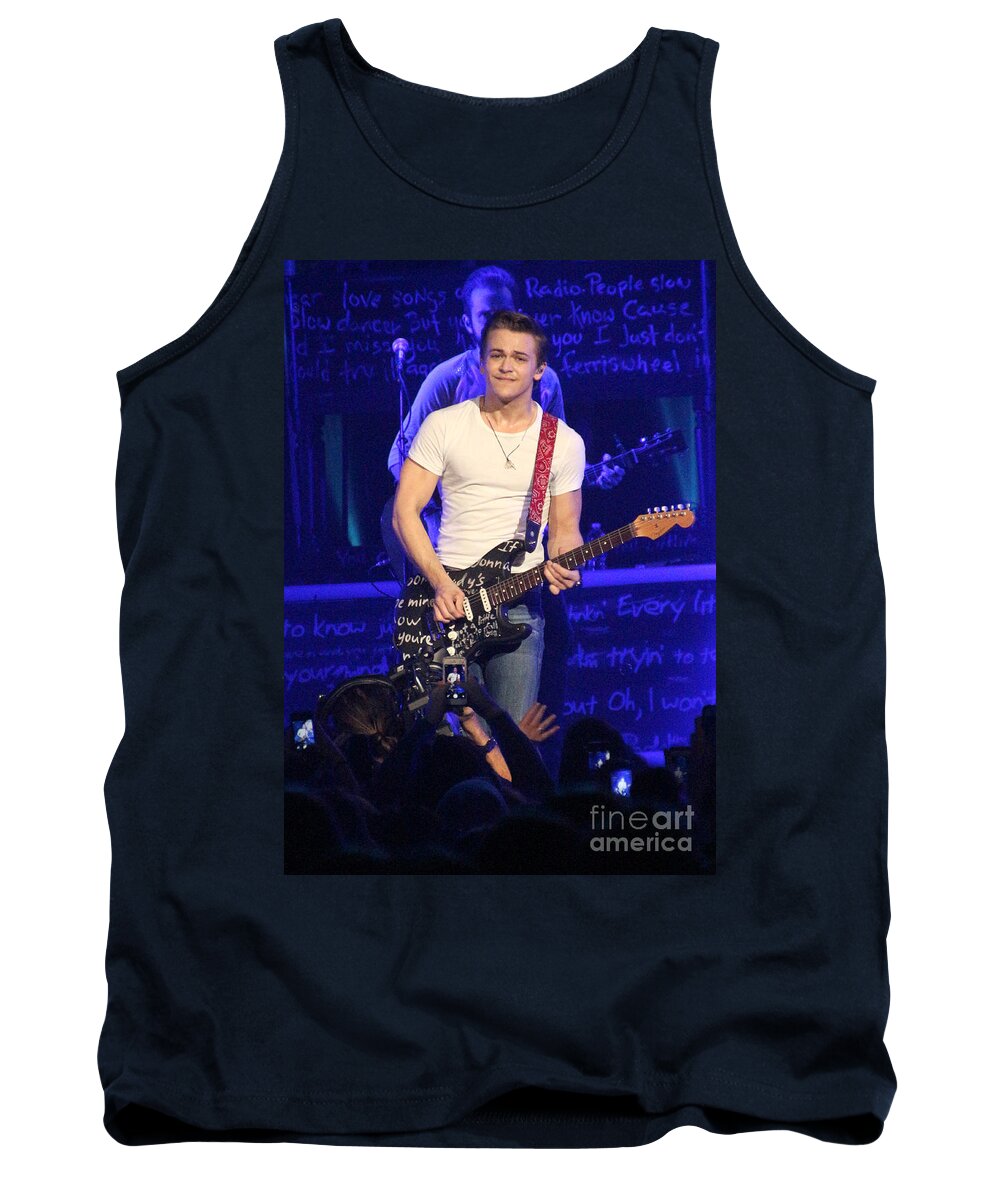 Hunter Hayes Tank Top featuring the photograph Hunter Hayes - 8676 by Gary Gingrich Galleries