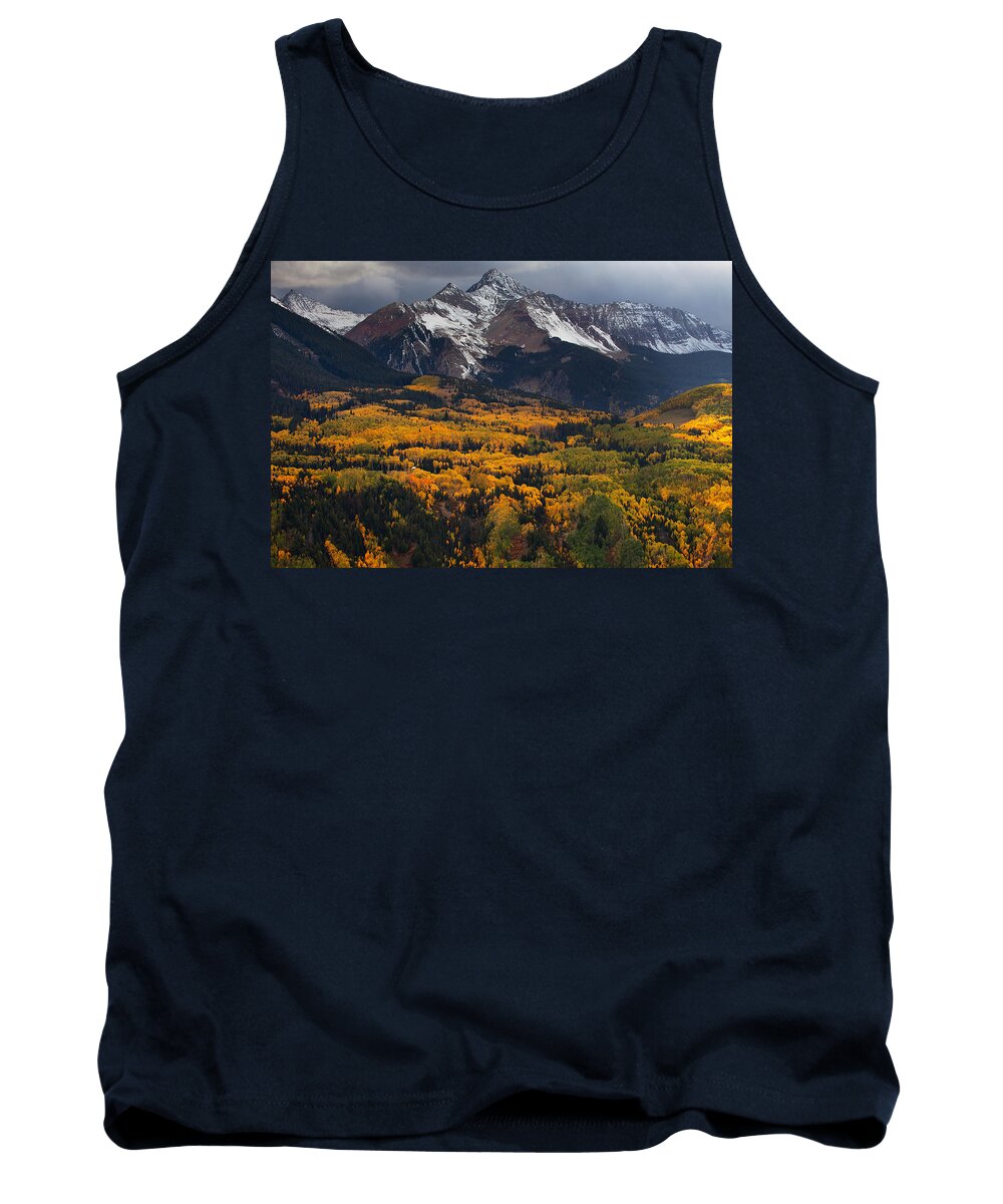Colorado Landscapes Tank Top featuring the photograph Mountainous Storm by Darren White