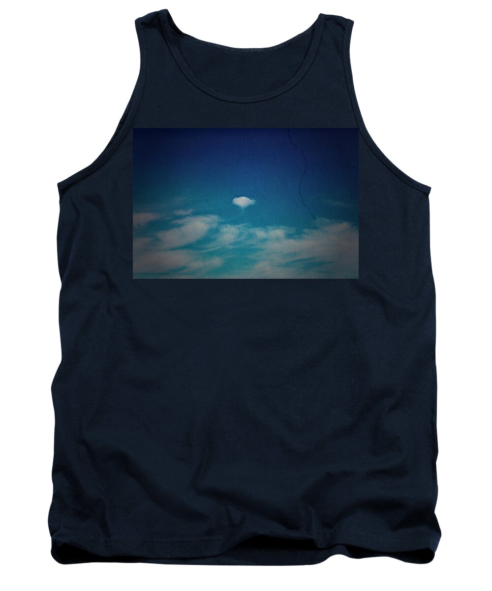  Clouds Tank Top featuring the photograph Moving On by Mark Ross