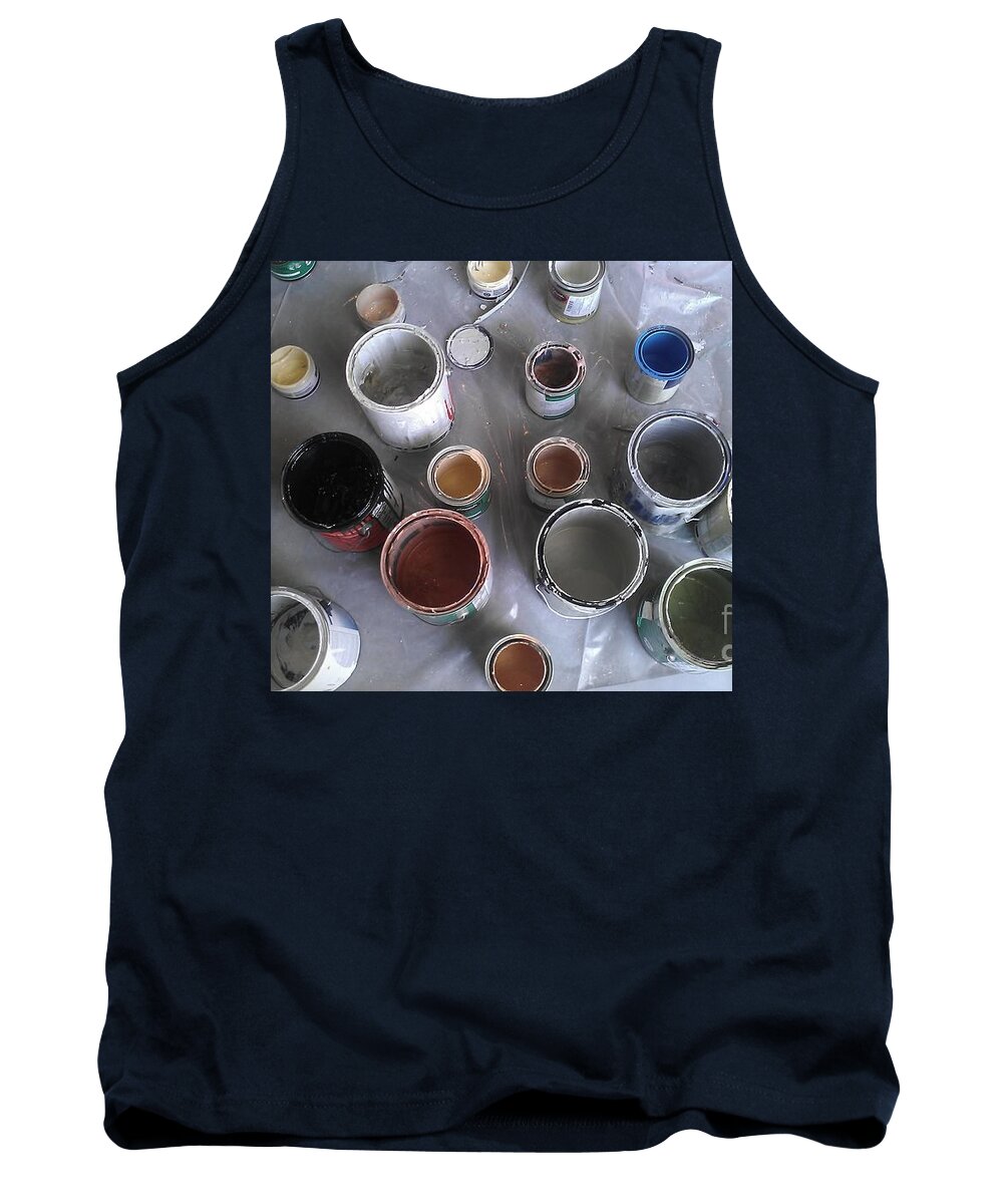 Paint Tank Top featuring the photograph Paint by Chris Tarpening