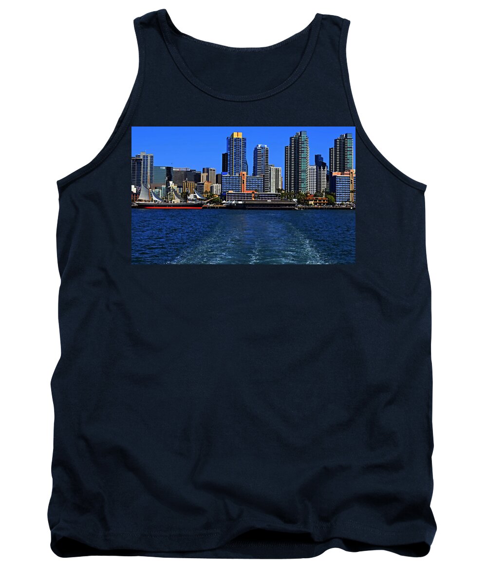 San Diego Tank Top featuring the photograph Skyline Diego by See My Photos