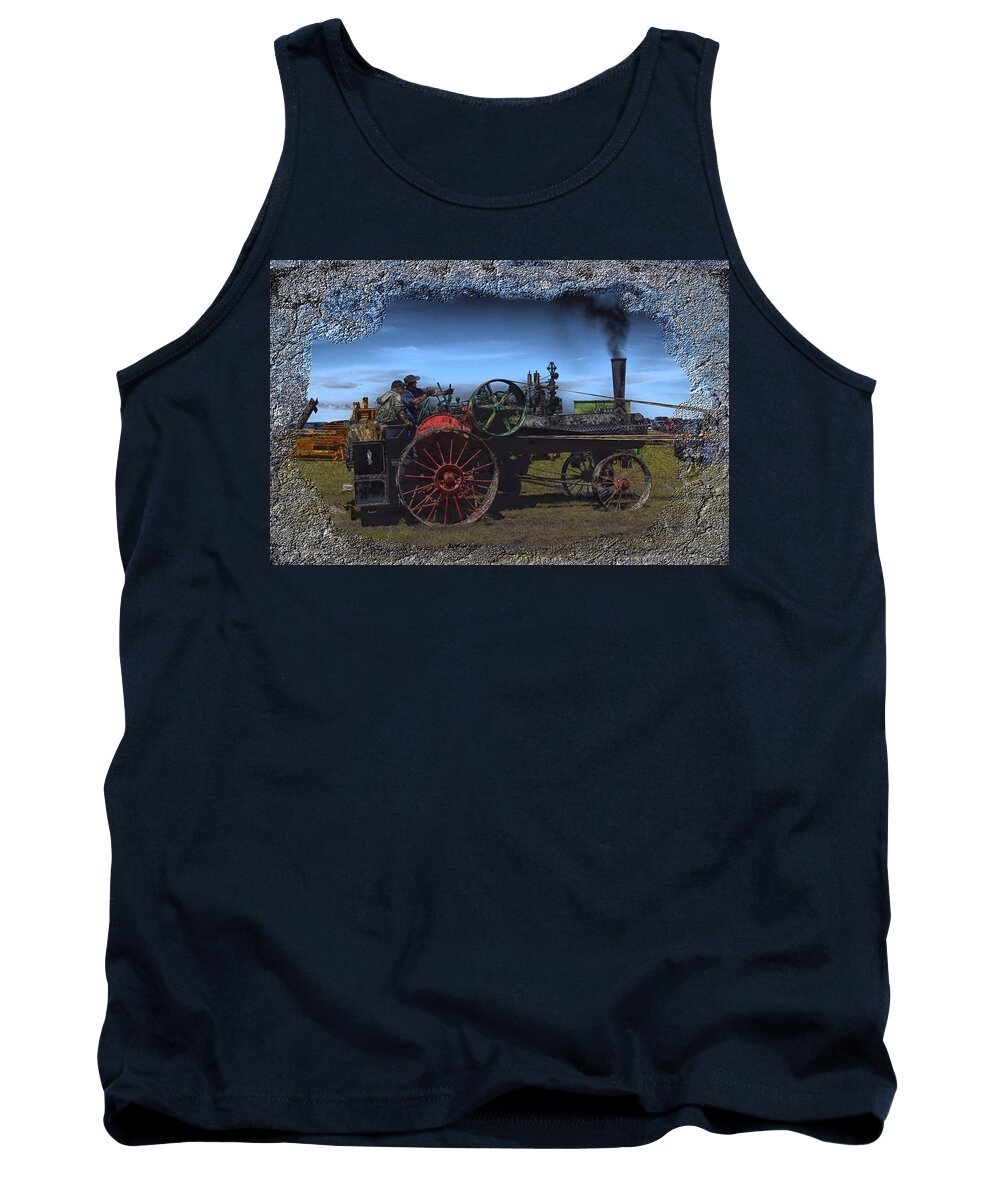 Vintage Tank Top featuring the photograph Smokin by Bonfire Photography