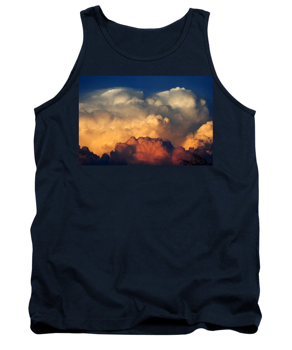 Storm Tank Top featuring the photograph Storm clouds by David Hart