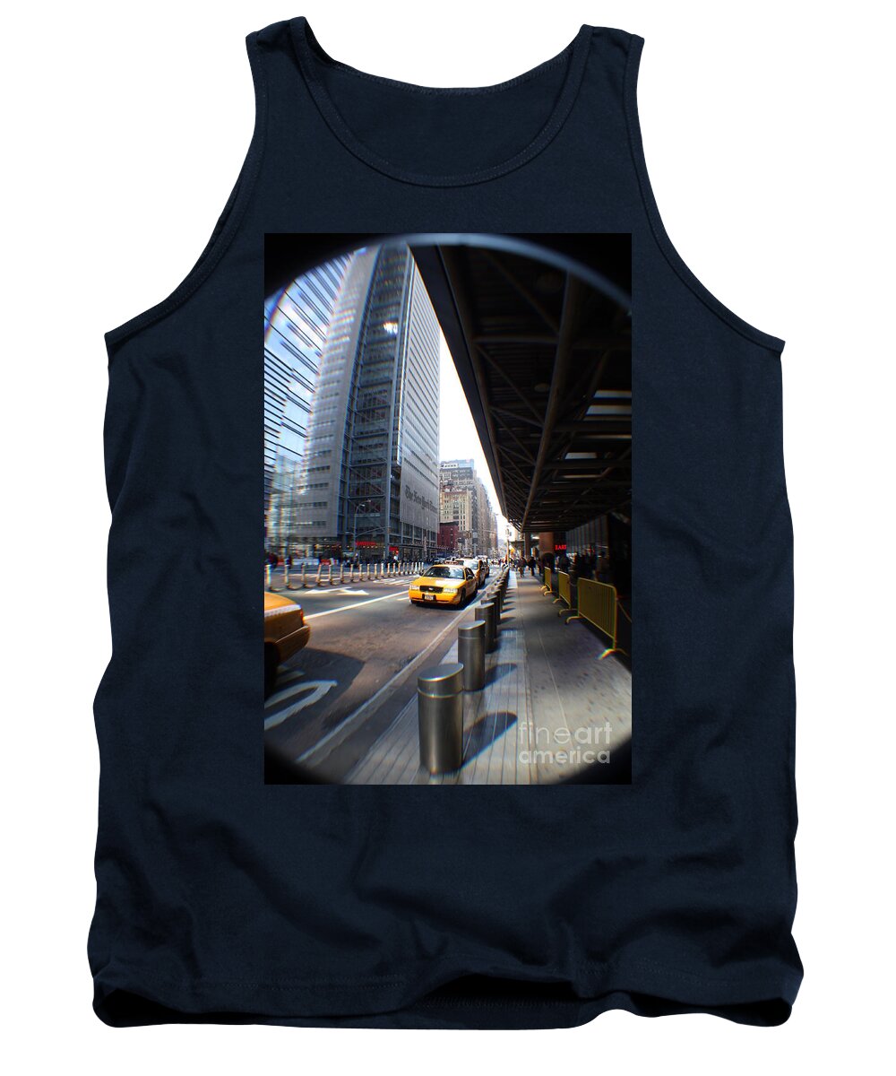 Rogerio Mariani New York Tank Top featuring the photograph Street NYC by Rogerio Mariani