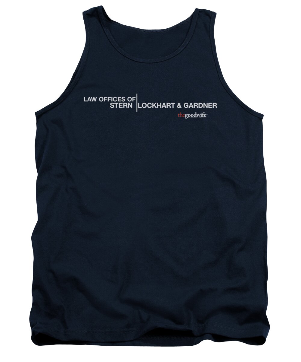 The Good Wife Tank Top featuring the digital art The Good Wife - Law Offices by Brand A
